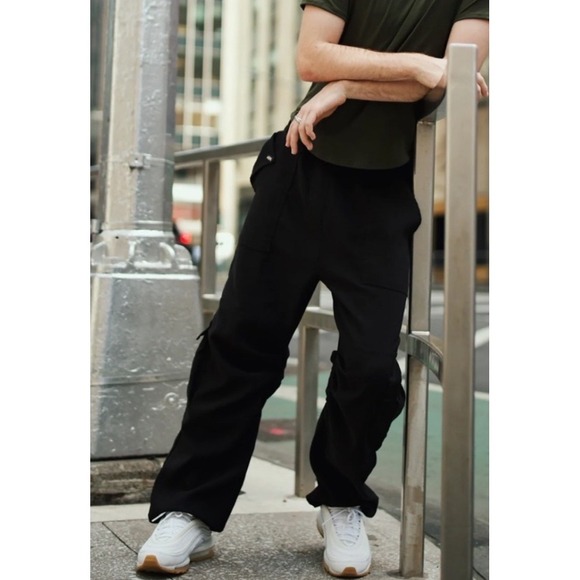 Tiger Friday The Recruit Cargo Pants Black Pepper Dancewear Adult Medium NWT - Picture 2 of 10